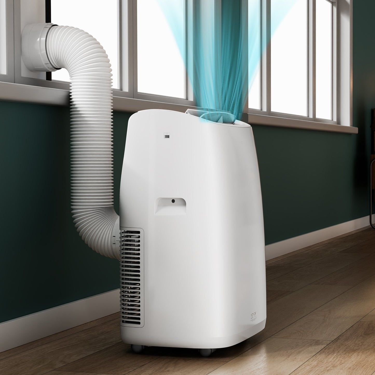 VEVOR Portable Air Conditioner 12k BTU 3-in- 1 AC Cool Dehumidifier Fan