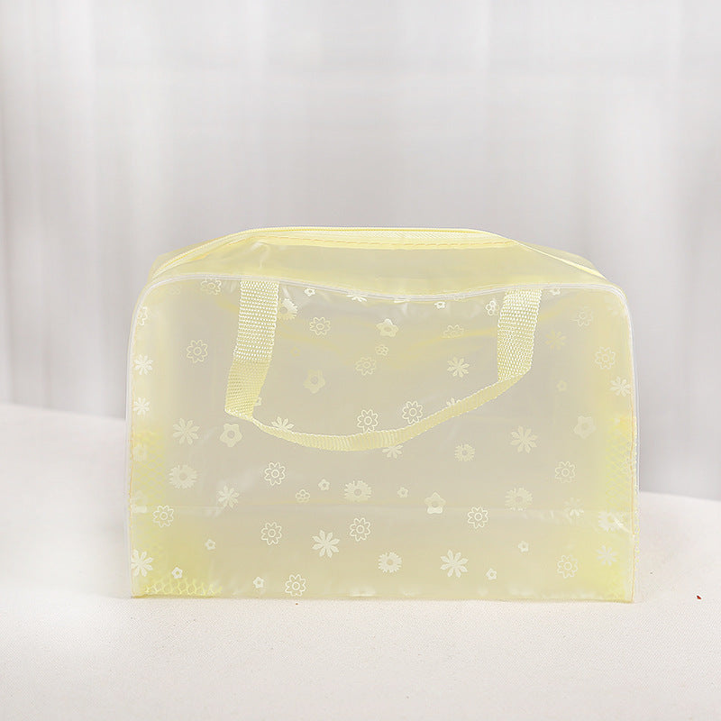 Waterproof Cosmetic Bag in Spring Colors