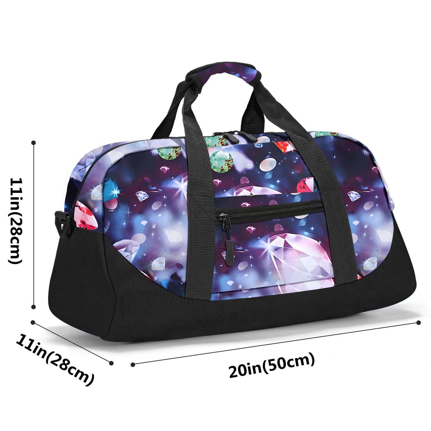 Stumdo Kids Overnighter Duffel Bags for kids, Carry-On Size & Ideal for School Practice or Overnight Travel Weekender Tote for Travel Gym Sport bag for Boys & Girls (11-zshi)