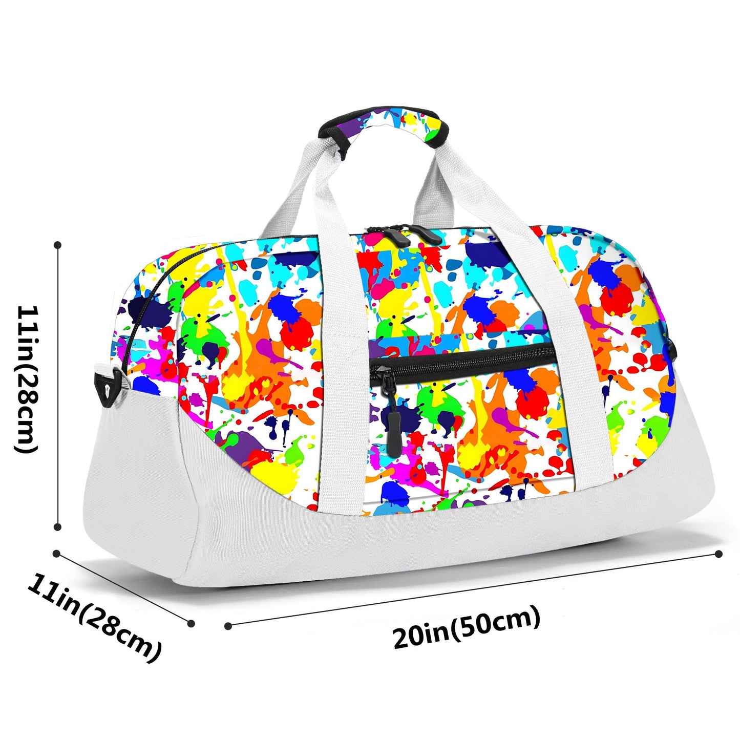 Stumdo Kids Overnighter Duffel Bags for kids, Carry-On Size & Ideal for School Practice or Overnight Travel Weekender Tote for Travel Gym Sport bag for Boys & Girls (11-wcai)