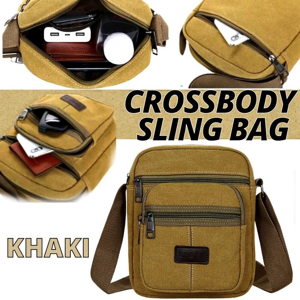 Men's Crossbody Messenger Bag