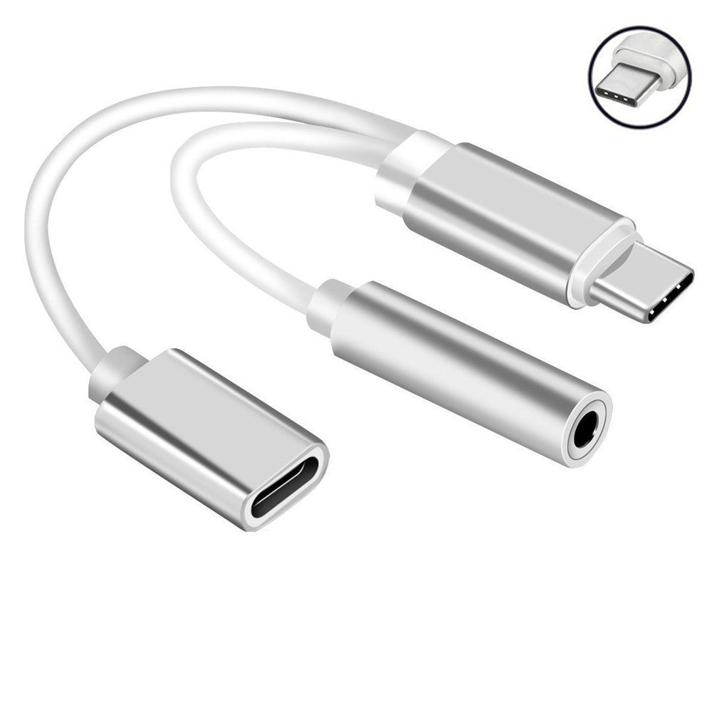 Headphone Adapter Cable Audio Cable Type-c Adapter Audio Charging Cable