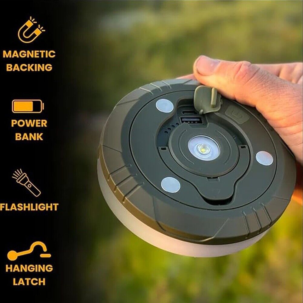 10M Outdoor Camping String Lights Festival Tent Light USB Charging Hanging Lamps