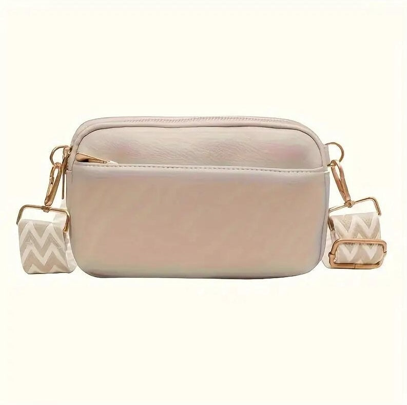 Fashion Puzzle Triple Zip Small Crossbody Bag Lady Bag Woman Oblique Straddle Bag,Shoulder Bag