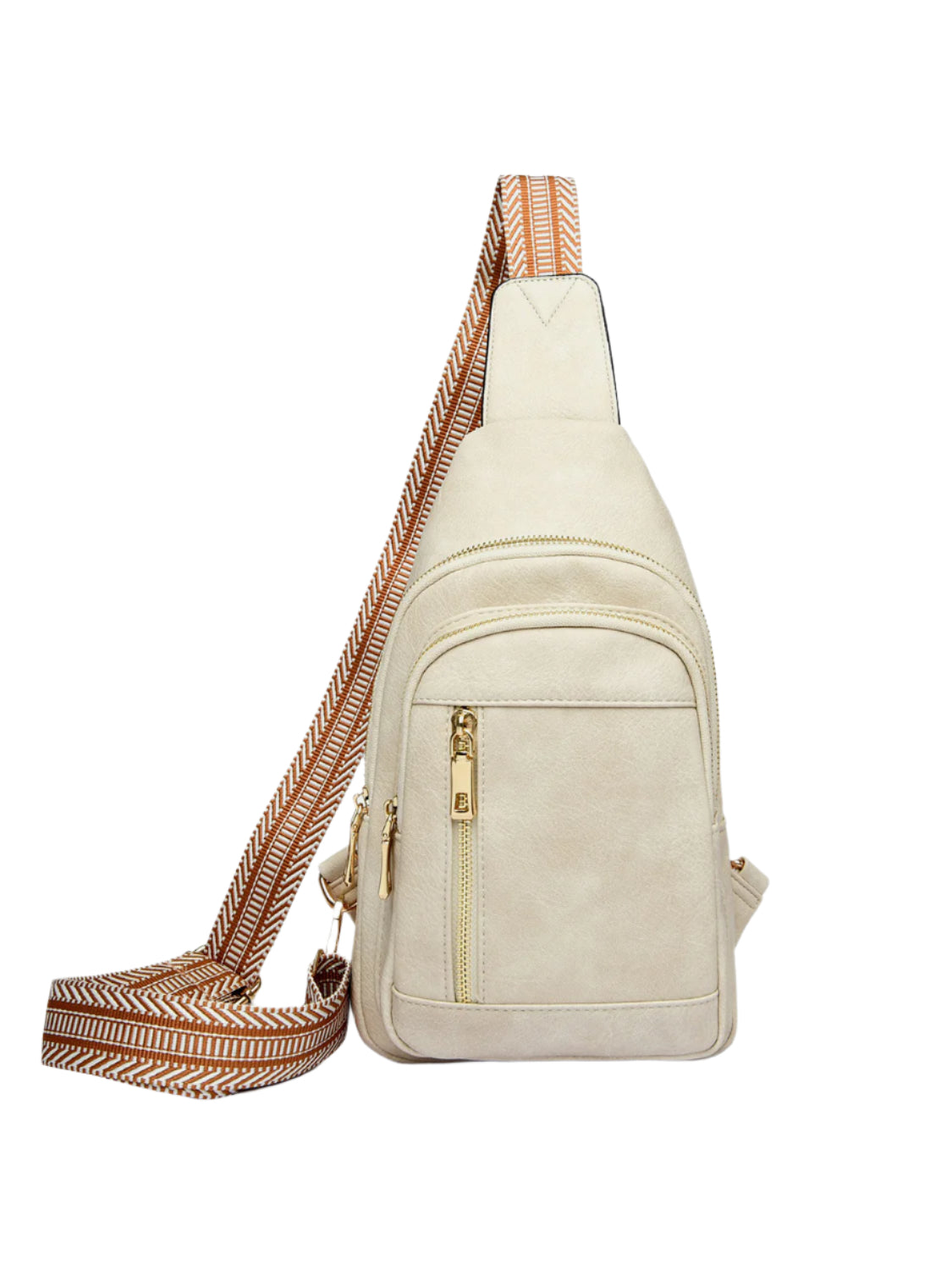 Crossbody Bag available in Peach, Beige, Brown and Black