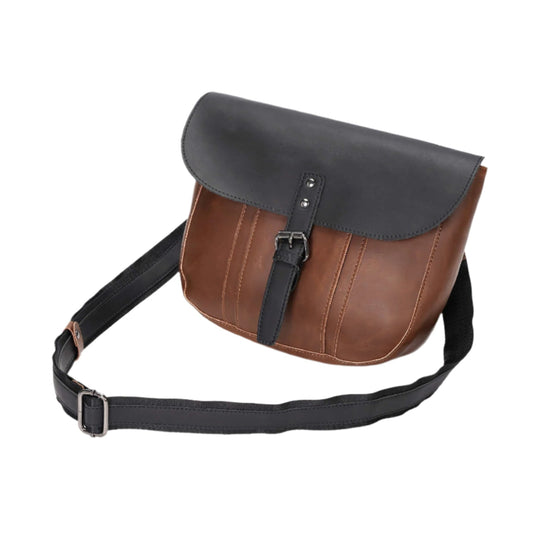 Two-Tone Crossbody Bag