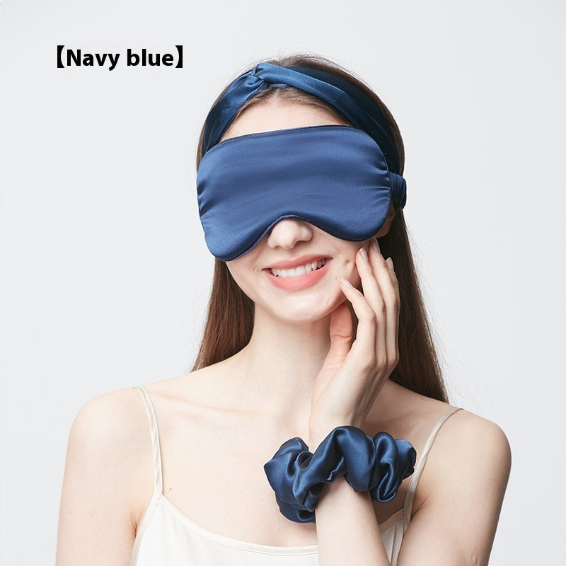 22 M Thick Glossy Silk Eye Mask Eye Protection Shading