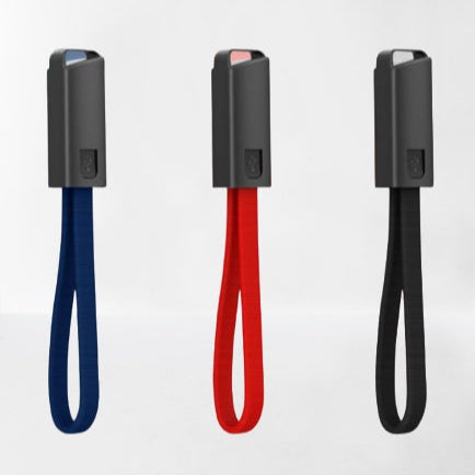 Fast-Charging Cable Keychain