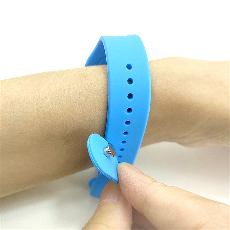 Hand sanitizer silicone bracelet