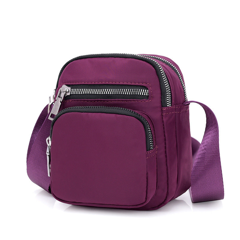 Nylon one-shoulder pouch