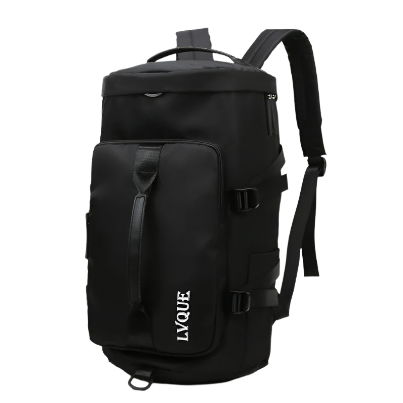 Oversized Waterproof Two-Tone or Solid Color Large Backpack with Top Handle - Space for Shoes and Other Essentials