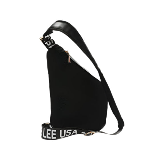 Paris or New York Vegan Leather Crossbody Bag