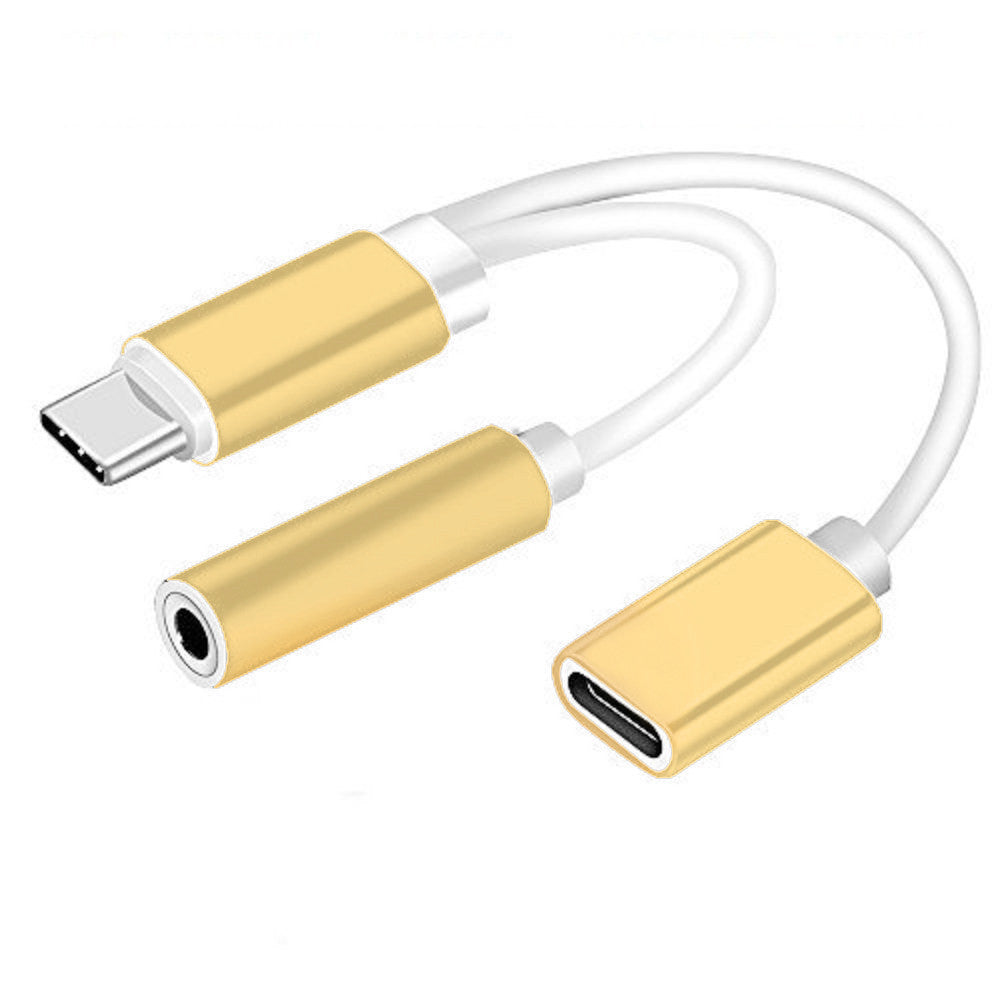 Headphone Adapter Cable Audio Cable Type-c Adapter Audio Charging Cable