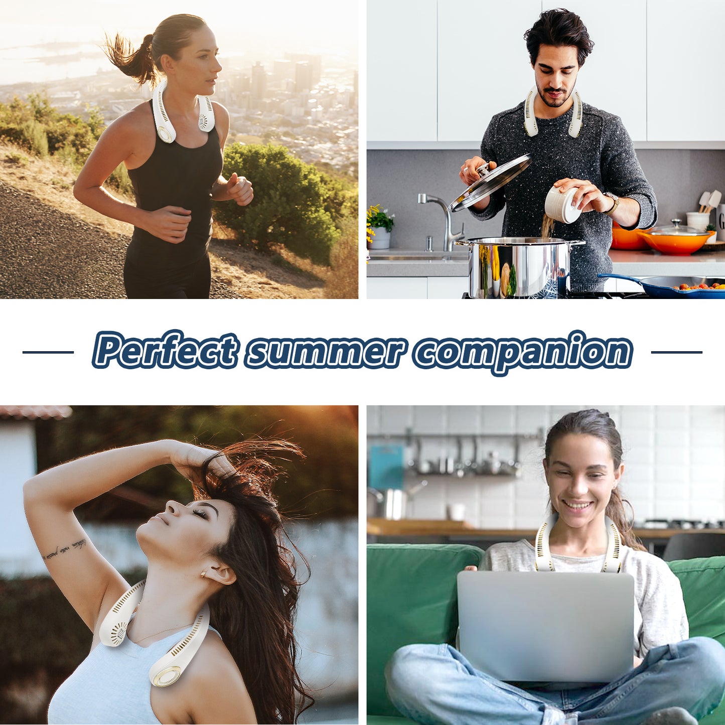 Convenient Portable Halterneck Fan