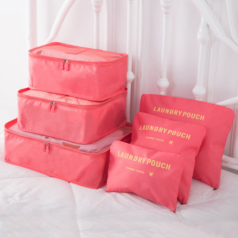 Travel Storage Bag Six Piece Set