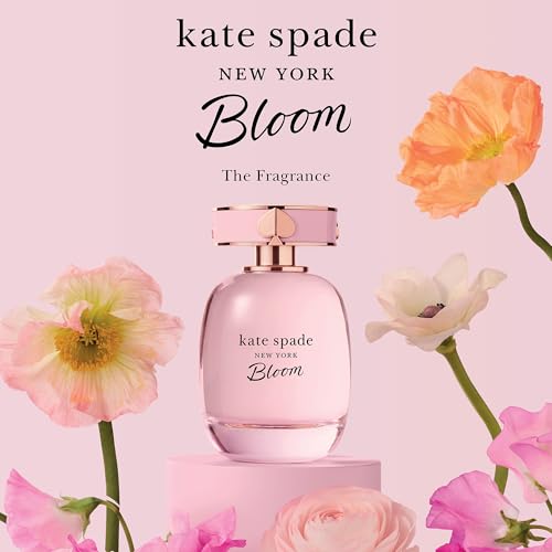 kate spade new york Bloom Eau de Toilette - Full Size Eau de Parfum, Full Size Body Lotion, and Travel Spray