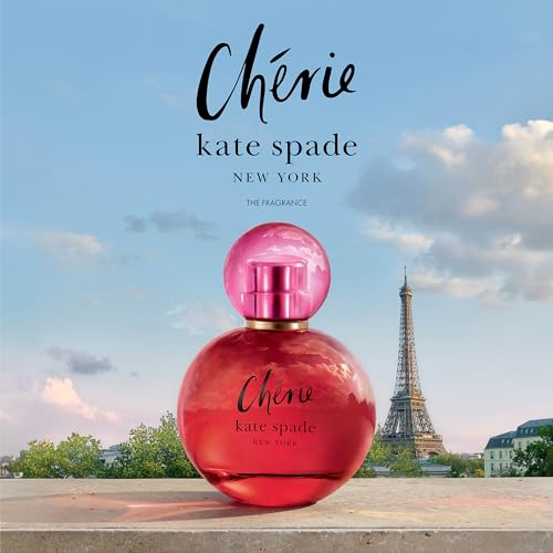 kate spade new york Cherie Eau de Parfum 3 Piece Gift Set - Full Size Eau de Parfum, Full Size Body Lotion, and Travel Spray