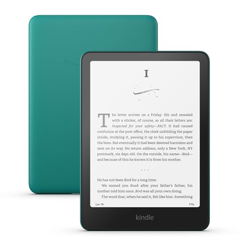 All-new Amazon Kindle Paperwhite (16 GB) – Our fastest Kindle ever, with new 7" glare-free display and weeks of battery life (Jade)