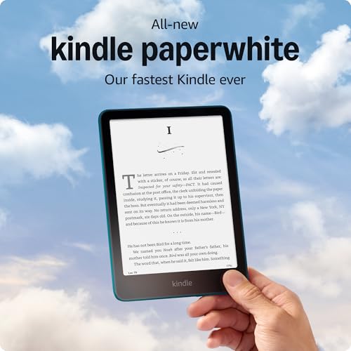 All-new Amazon Kindle Paperwhite (16 GB) – Our fastest Kindle ever, with new 7" glare-free display and weeks of battery life (Jade)