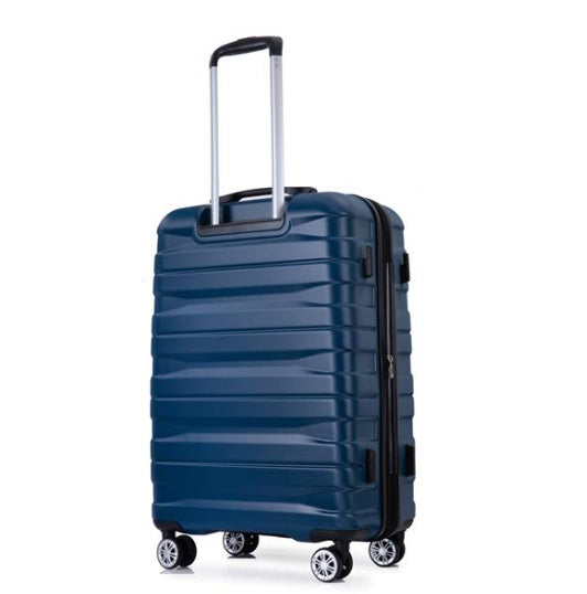 3-Piece Expandable Luggage Set (Dark Blue)