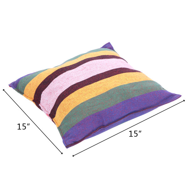 Rainbow Bar Pillow Hanging Chair Polyester Cotton Belt 2pcs Pillow