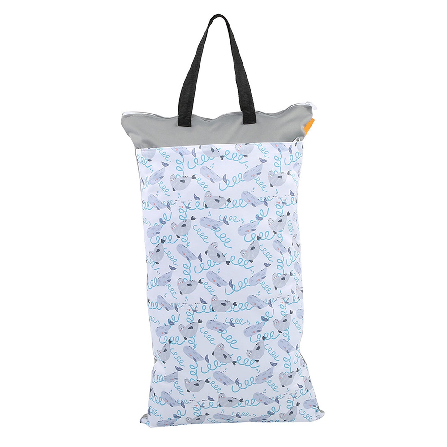 Large Hanging Wet/Dry Cloth Diaper Bag Waterproof Baby Inserts Nappy Laundry Storage Bag EF204