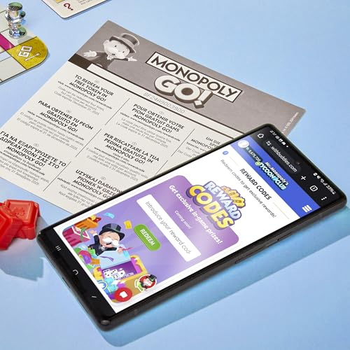 Monopoly GO! Board Game | Inspired by The Popular Mobile Board Game | Ages 8+ | 2-4 Players | 15 Mins. | Family Games | Travel Games for Kids and Adults