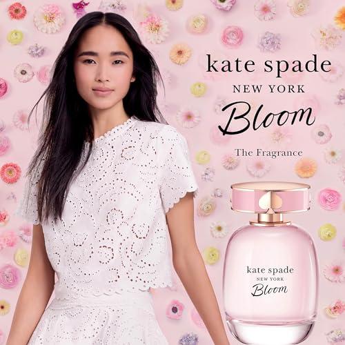 kate spade new york Bloom Eau de Toilette - Full Size Eau de Parfum, Full Size Body Lotion, and Travel Spray