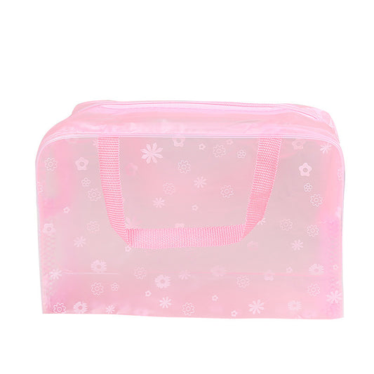 Waterproof Cosmetic Bag in Spring Colors