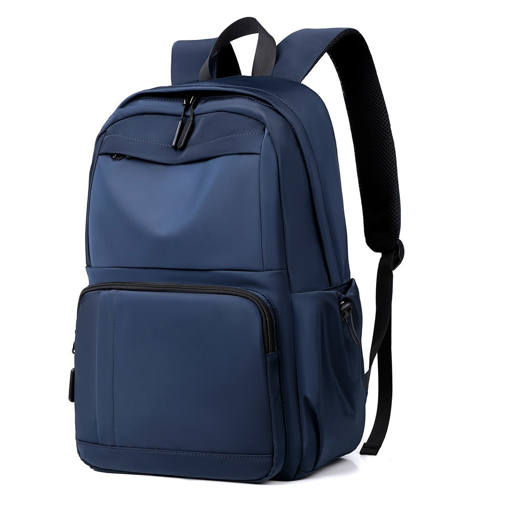 Classic Multi-Pocket Backpack in Black, Navy or Grey