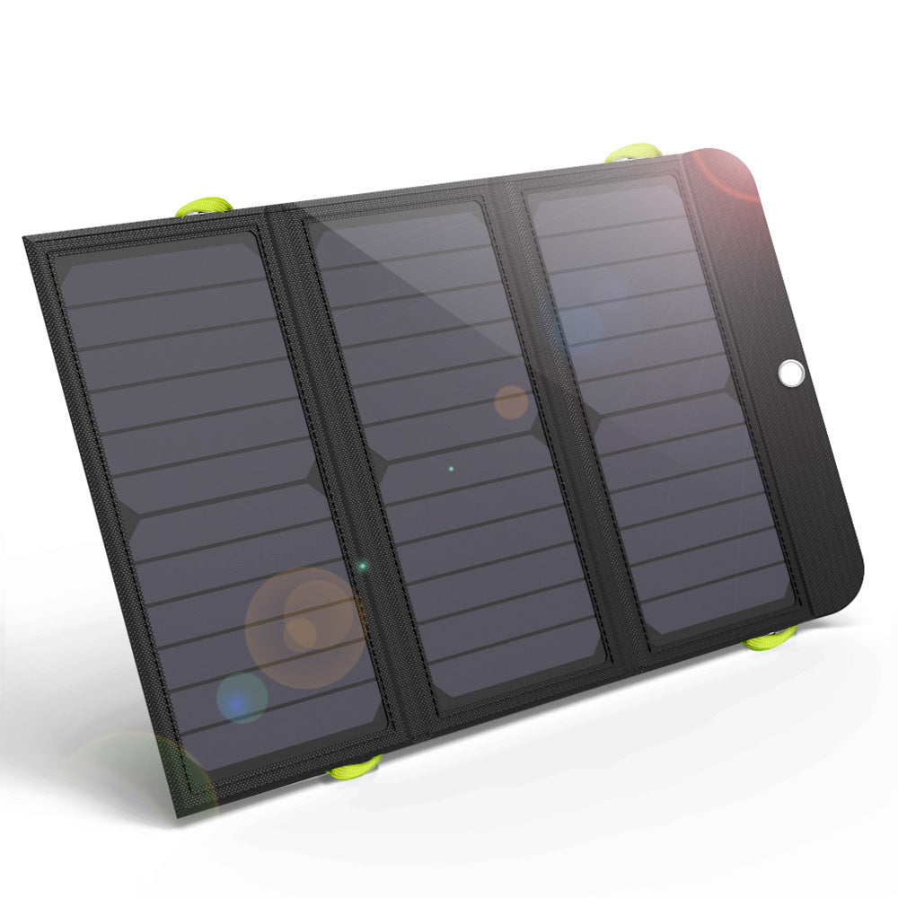 10000mAh Portable Solar Charging Unit PD18W Two-way Fast Charging Mobile Power Supply With Battery