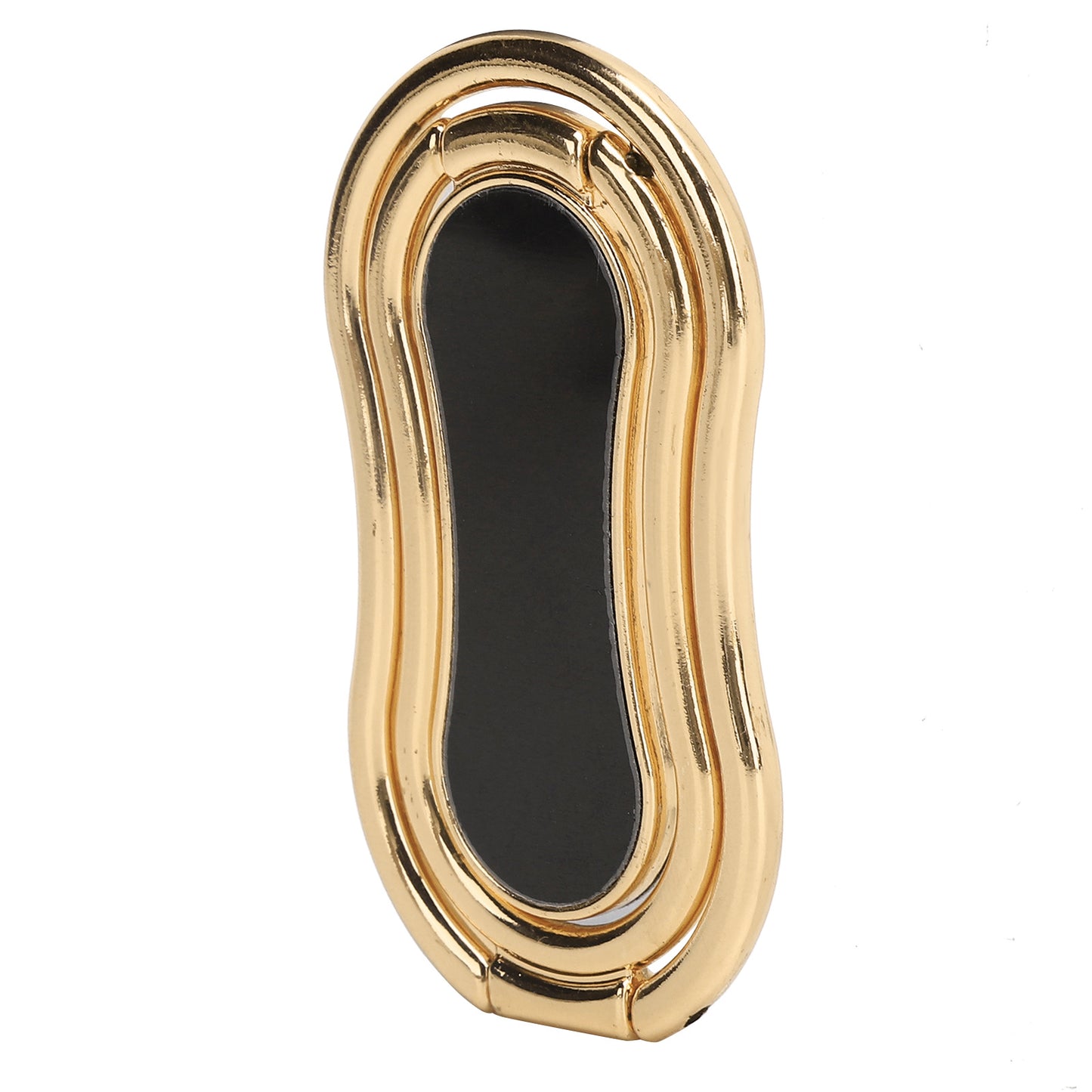 Foldable 360-Degree Gold-Toned Rotating Phone Ring Holder and Stand