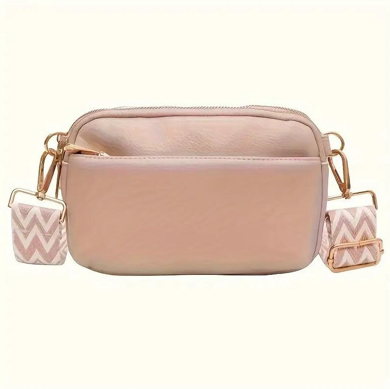 Fashion Puzzle Triple Zip Small Crossbody Bag Lady Bag Woman Oblique Straddle Bag,Shoulder Bag