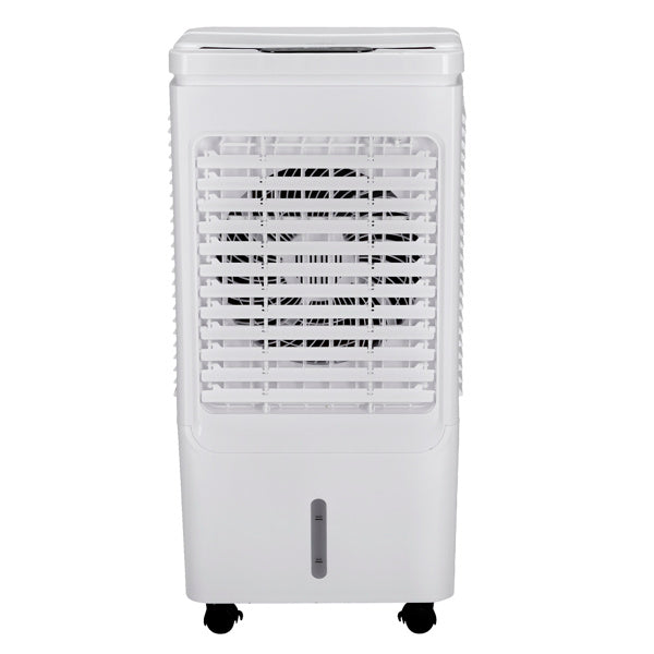 FREE U.S. SHIPPING! “Menofan Maxi” 10-Gallon ZOKOP FLS-Z33DR Electric Fan 110V 150W 40L With Remote Control, With LCD Display, With 4 Ice Crystals, With Casters, ABS Plastic, White