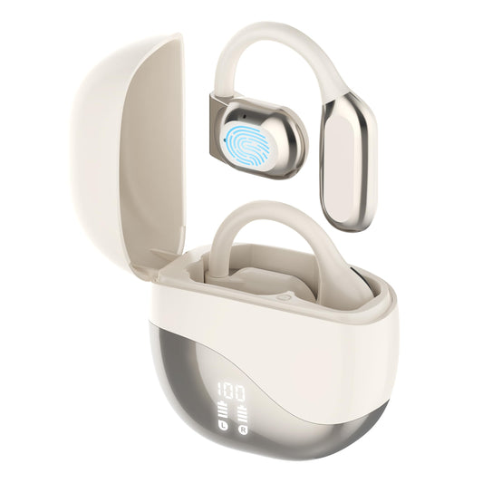 AI-Assisted Translation Earbuds with Real-Time 144-Language Support (White)