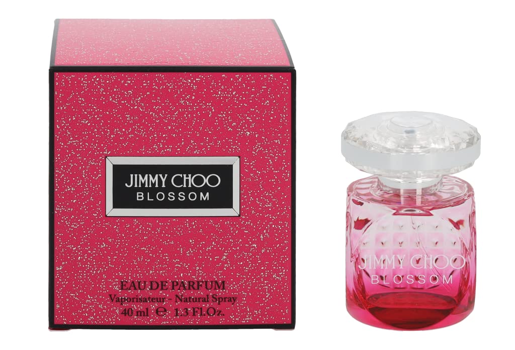 JIMMY CHOO Blossom Eau de Parfum - Long Lasting Fragrance with notes of Citrus, Roses & Sandalwood - Fruity & Musky - 1.3 fl. oz.