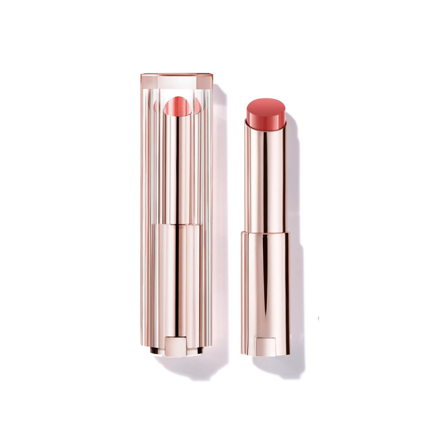 Lancôme Lip Idôle Squalane - 12 Butterglow Hydrating Lip Balm - Instant Shine & Lasting Hydration - 33 IDOLE NUDE (Warm Pinky Nude)