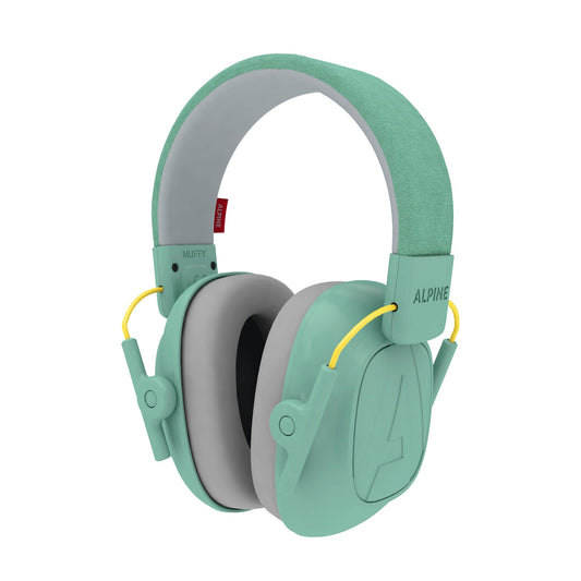 Alpine Muffy Kids - Noise Cancelling Headphones for Kids - CE & ANSI Certified - 25dB - Sensory & Concentration Aid - Mint