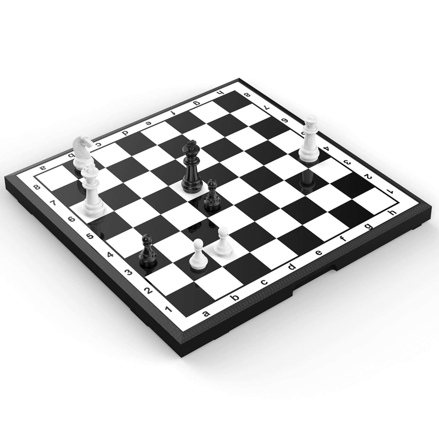 Chess Sets Travel Board Games: Magnetic Folding Chess Board with Instructions Teen Gifts Family Games Educational Toys for Kids and Adults 9.5 Inch