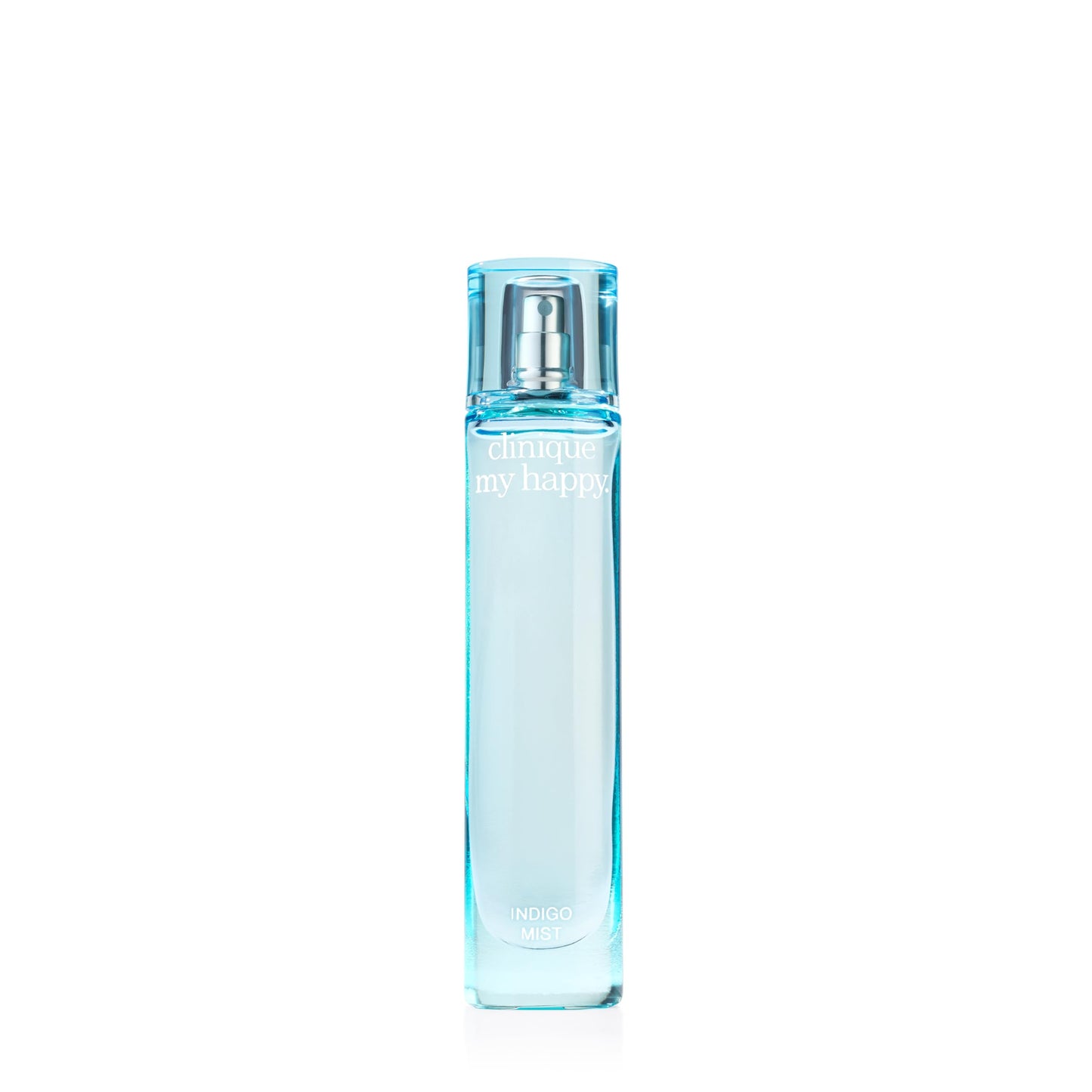 Clinique My Happy Fragrance Spray, Indigo Mist | Notes of Green Melon + Dewy Bluebells, Mini Travel Size, 0.5 Fl Oz