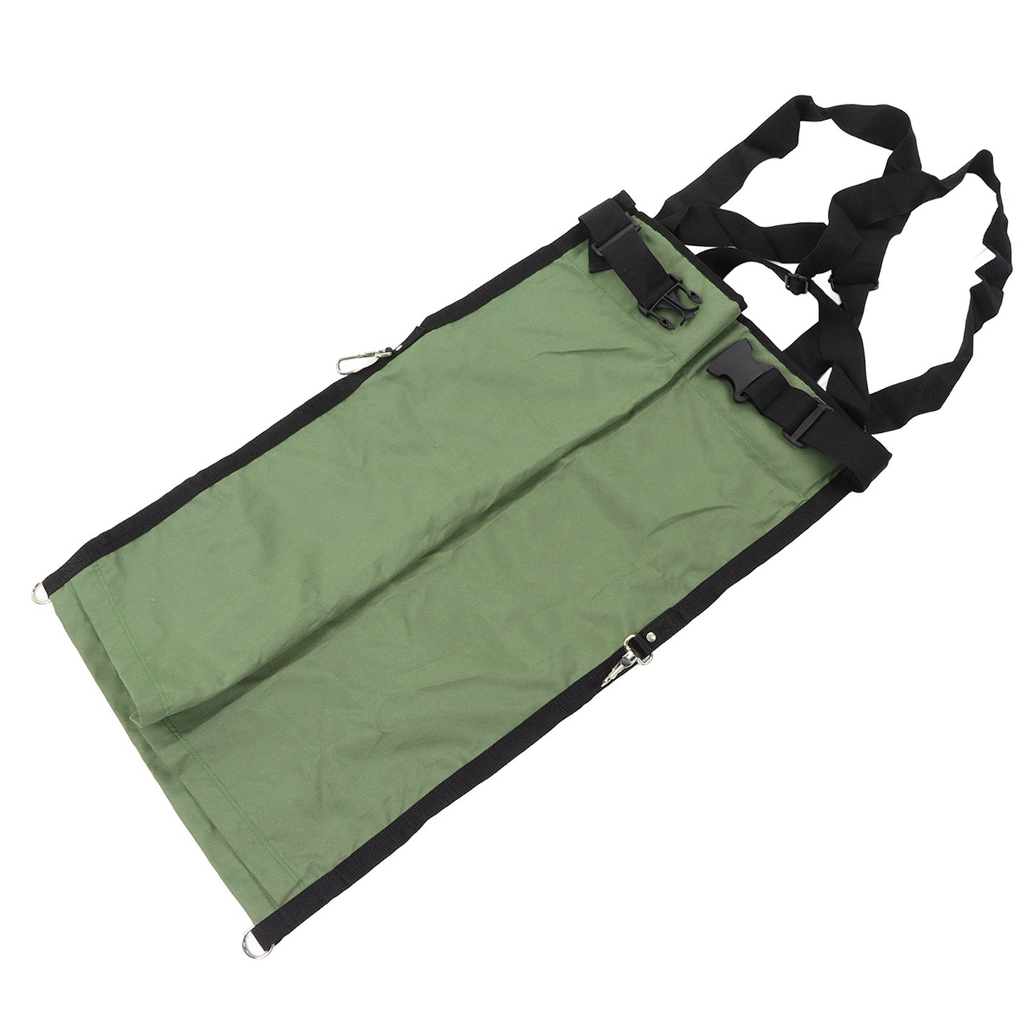 Fruit Picking Bag Green Double Buckle 600D Oxford Cloth Adjustable Harvest Garden Apron for Apple