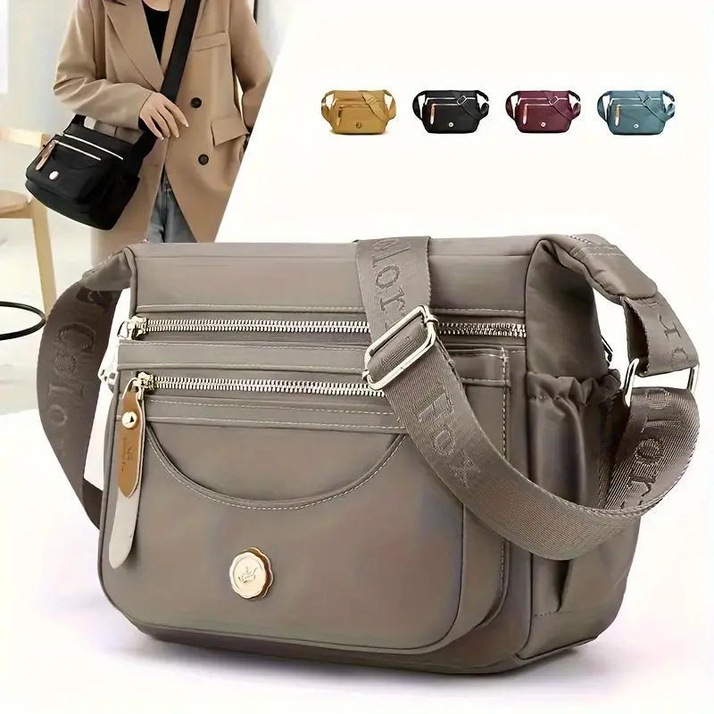 Crossbody Bags For Women Multi-Pockets Shoulder Bag Purses Waterproof Travel