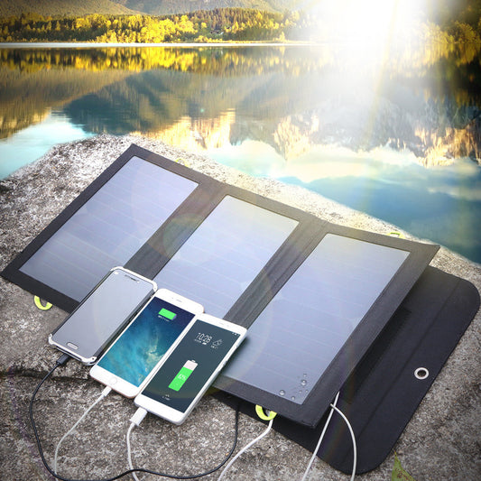10000mAh Portable Solar Charging Unit PD18W Two-way Fast Charging Mobile Power Supply With Battery