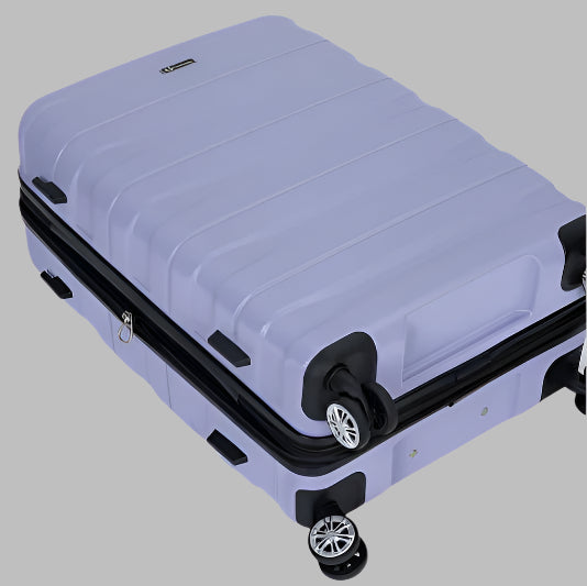 3-Piece Expandable Luggage Set (Light Purple)