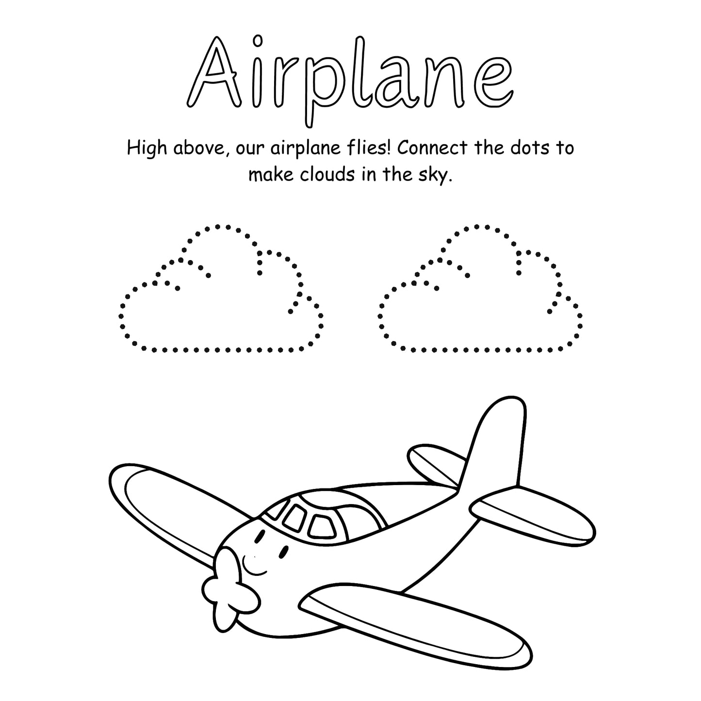 Travel Coloring & Activity Book for Kids: 100 Pages of Adventure: Fun for Ages 2-6. Perfect for Road Trips, Airplane Activities, & Beyond!