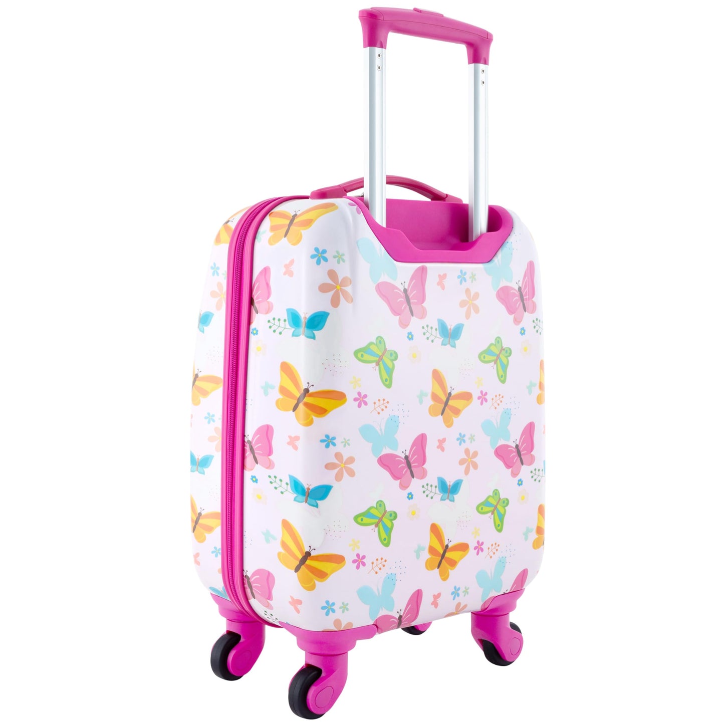 Travelers Club 5 Piece Kids' Luggage Set, Butterfly