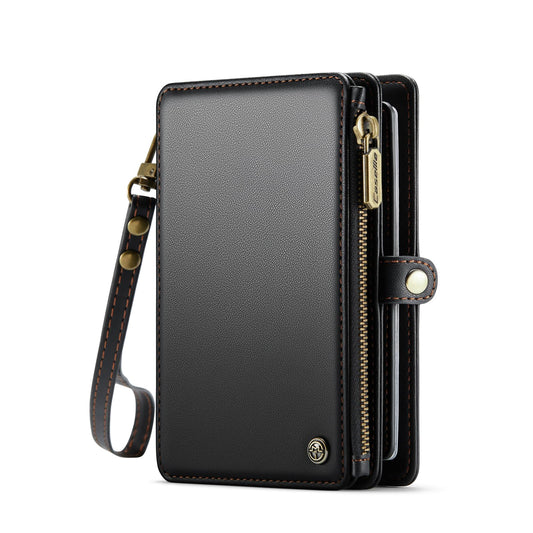 ASAPDOS Passport Holder Wallet Case Wallet for Men Women Black