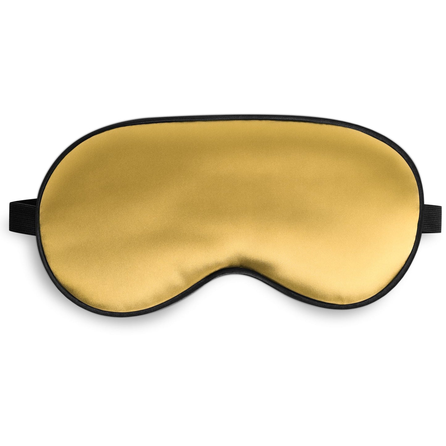 Sleep Mask, Silk Eye Mask for Sleeping with Adjustable Strap, Blindfold Eyeshade for Men & Women, Comfortable & Soft Eye Cover Eyeshade for Night Sleep (Gold)