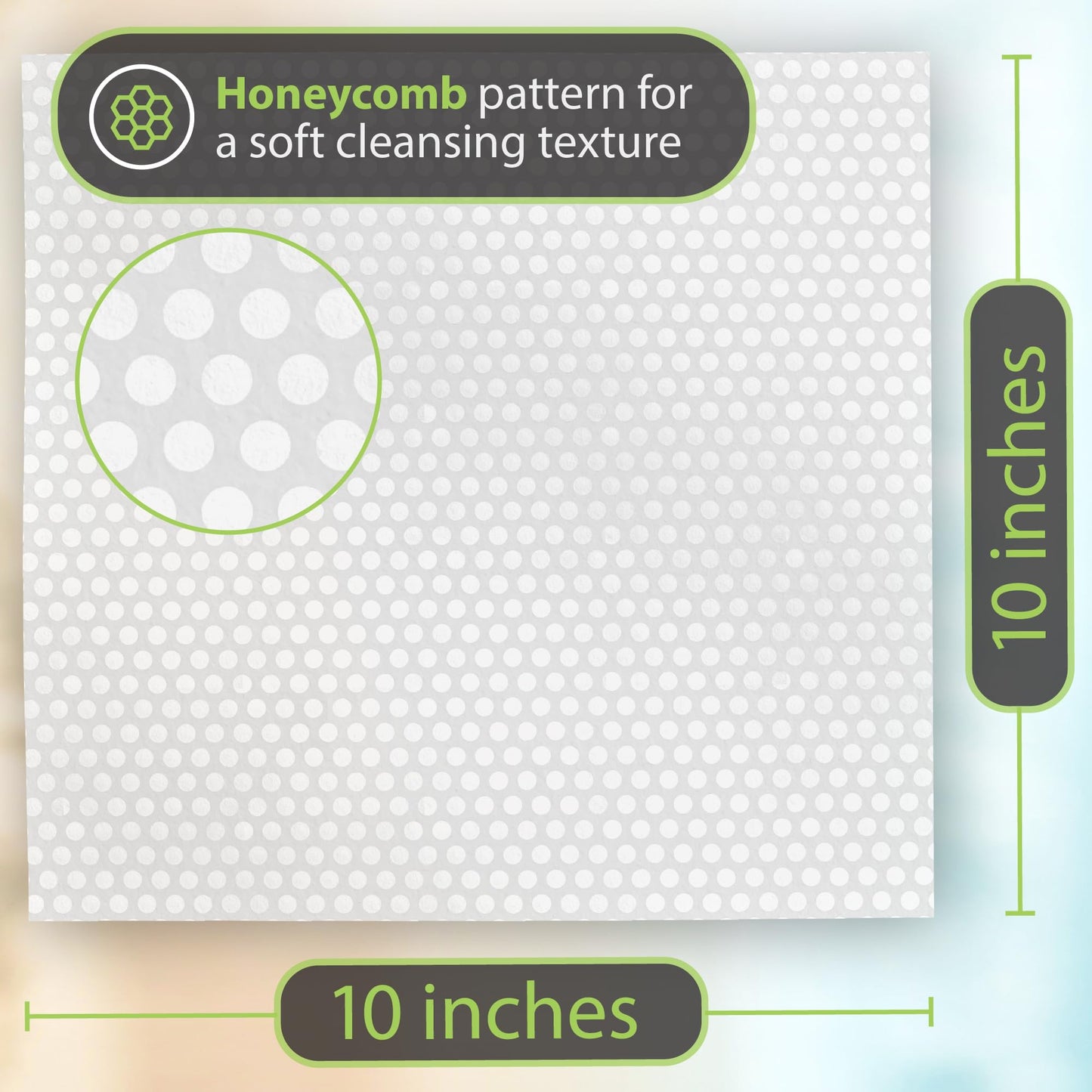 Biodegradable Bamboo Deodorizing Body Wipes