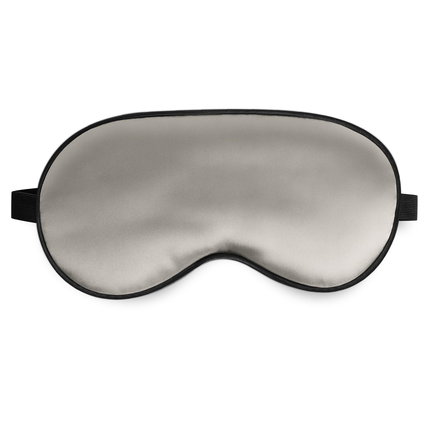 Sleep Mask, Silk Eye Mask for Sleeping with Adjustable Strap, Blindfold Eyeshade for Men & Women, Comfortable & Soft Eye Cover Eyeshade for Night Sleep (Gray)